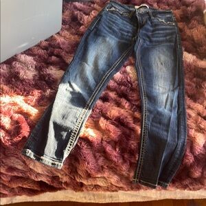 Daytrip Women's Skinny Jeans - Dark Blue